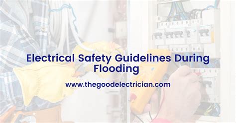 flooding near electrical boxes outdoors|electrical safety for flooding.